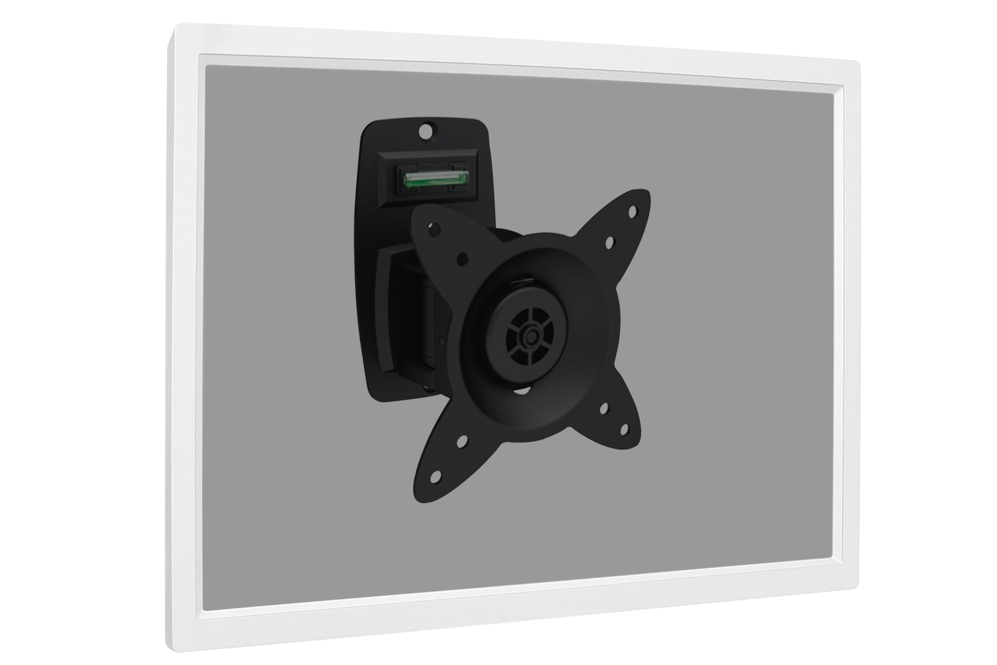 Digitus Wandhalterung, bis 27", VESA 75 × 75 mm, 15 kg, 360° drehbar, schwarz