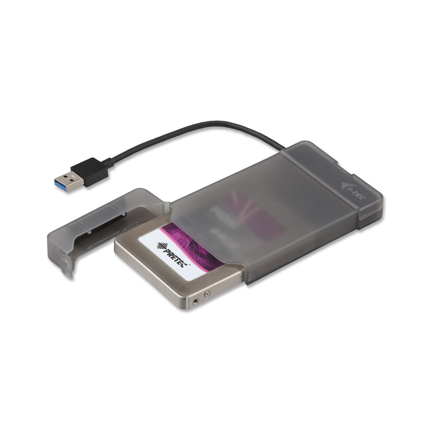 i-tec MySafe USB 3.0 – 1-Bay Desktop – für 2,5" HDD/SSD, SATA