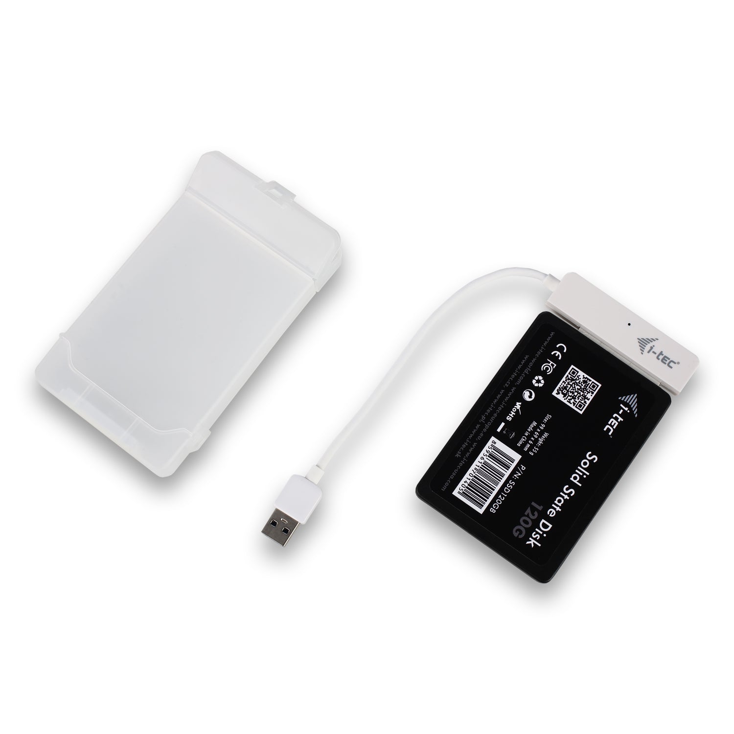 i-tec MySafe USB 3.0 Easy – 1-Bay externes Gehäuse – für 2,5" HDD/SSD, SATA