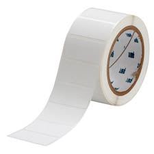 Brady Etiketten (Rolle) 51 × 25 mm – Polyester – permanent haftend – Thermotransfer – für Brady-Drucker