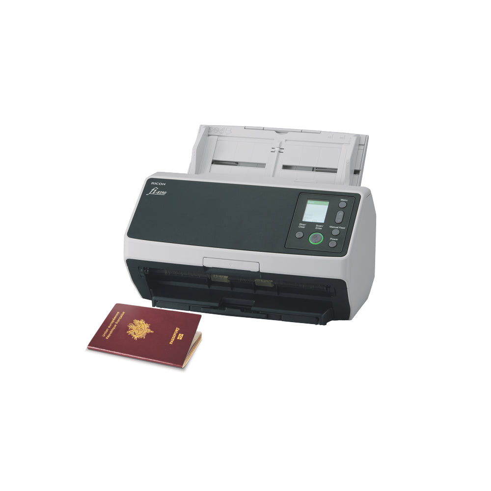 Ricoh fi-8190 – Einzugsscanner, A4, Duplex, 90 ppm, ADF 100 Blatt, LAN