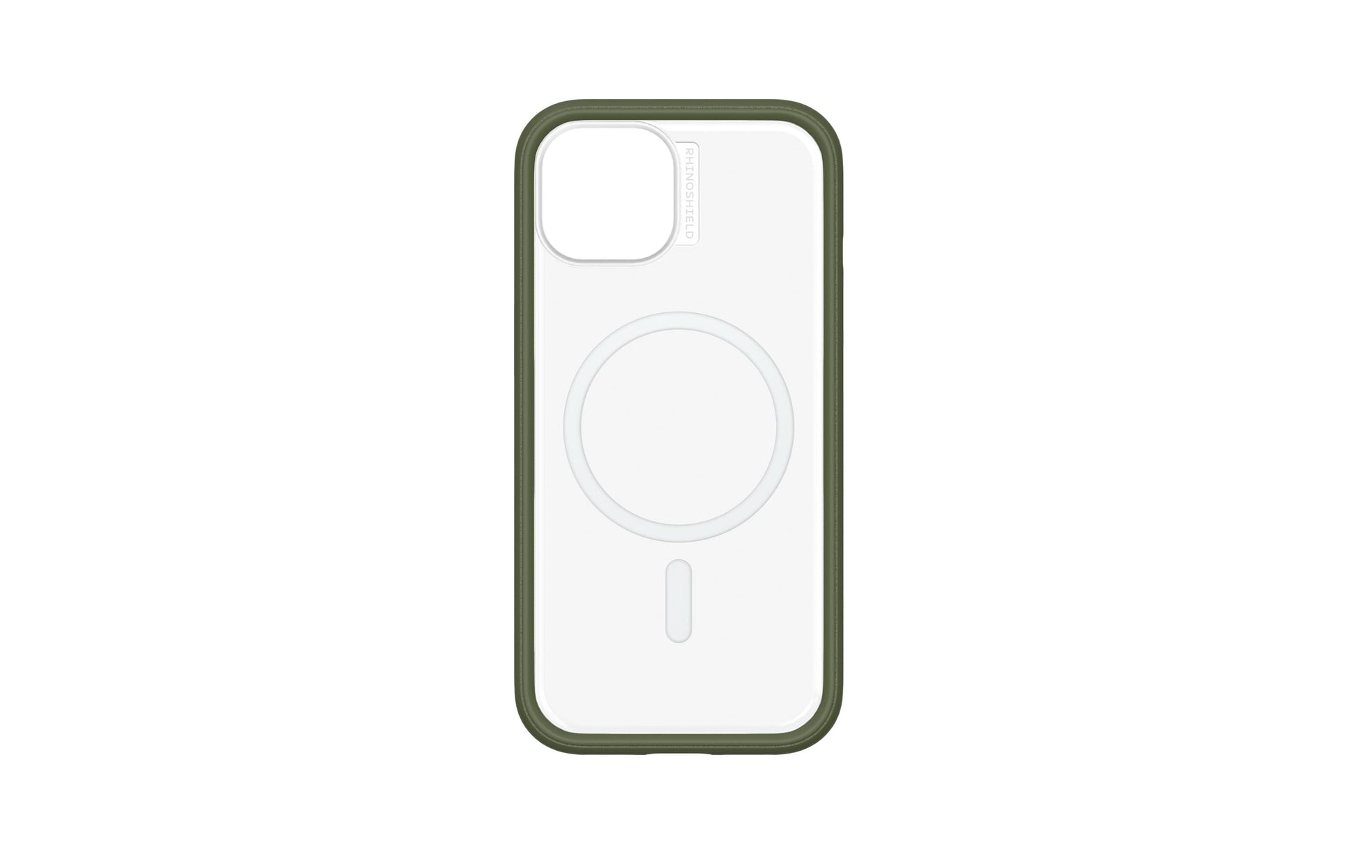 RhinoShield Mod NX – Backcover – für Apple iPhone 15 – MagSafe, Acryl+TPE, Camo Grün