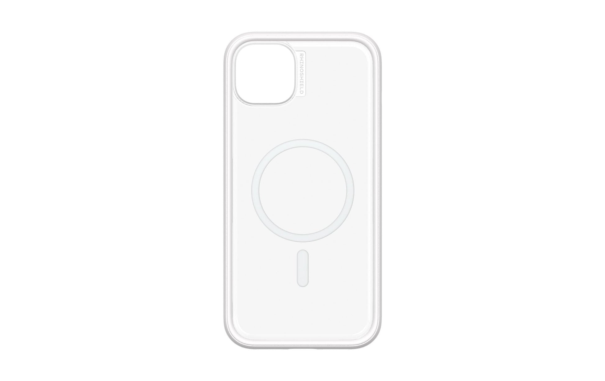 RhinoShield Mod NX Backcover – für Apple iPhone 15 Plus, MagSafe, Recycling-Kunststoff, Weiss