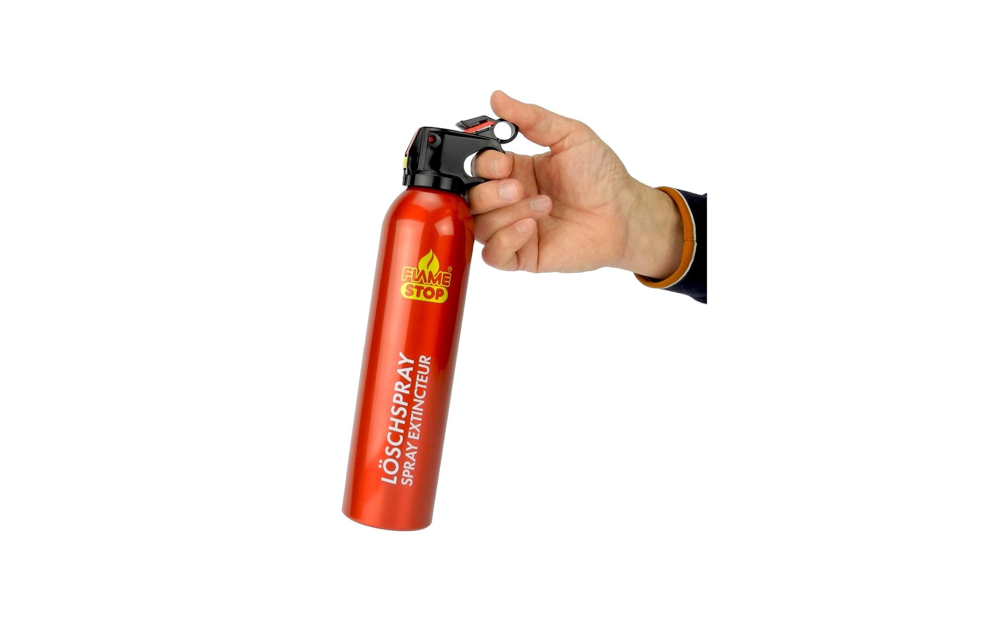Mentrex Feuerlöschspray Schaum, 0,6 l, Ø6,6 cm × 29,7 cm, Brandklasse A