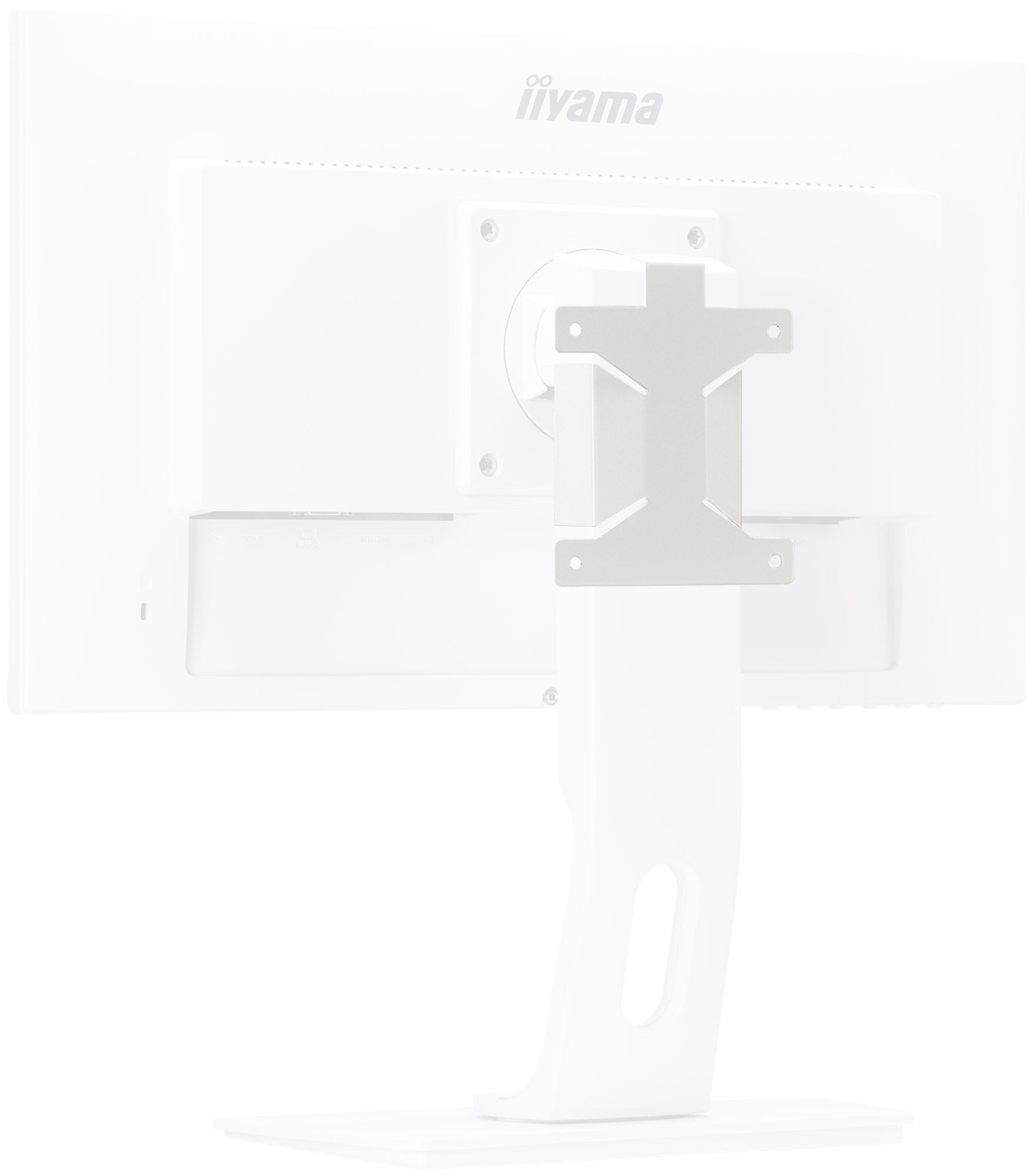 iiyama MD BRPCV03-W – VESA Adapterplatte – Weiss – für ProLite XUB2294HSU-W1, XB2474HS-B2, XUB2595WSU