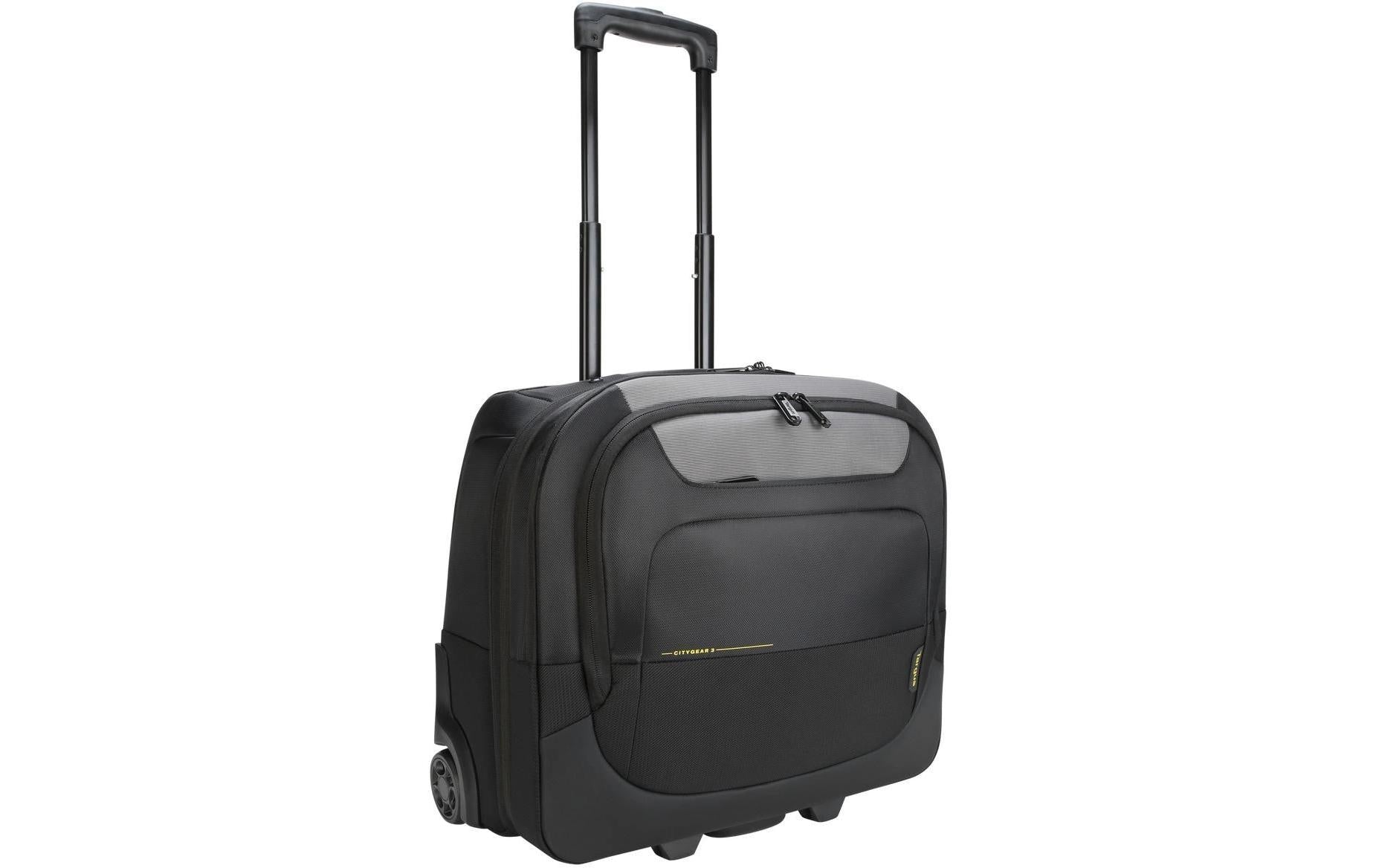 Targus City Gear – Business-Trolley 17,3", 2 Rollen, Polyester, Schwarz, 22 × 42,5 × 39 cm