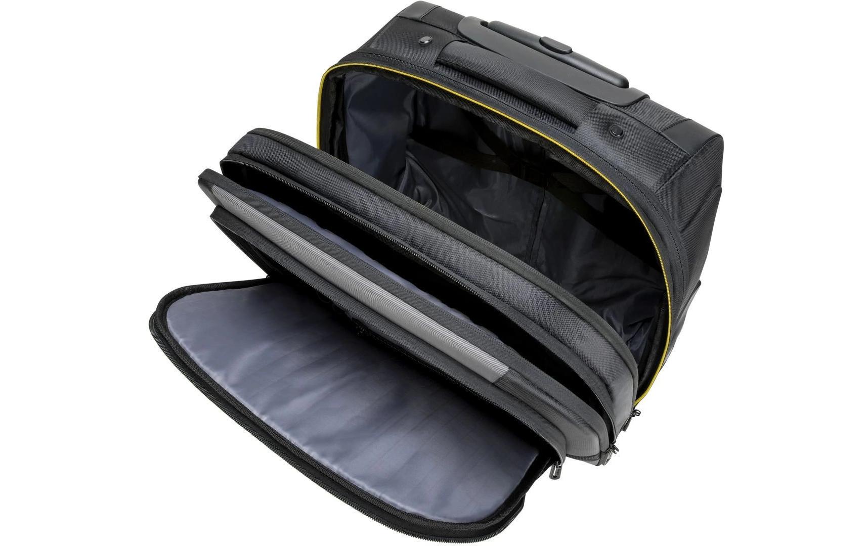 Targus City Gear – Business-Trolley 17,3", 2 Rollen, Polyester, Schwarz, 22 × 42,5 × 39 cm