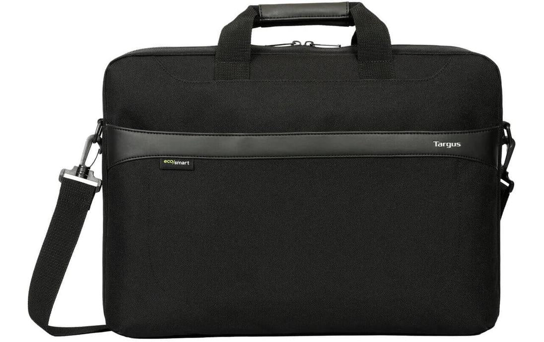 Targus GeoLite ECO Notebook-Tasche bis 16" – auf Trolley aufsteckbar, wasserfest – Schwarz