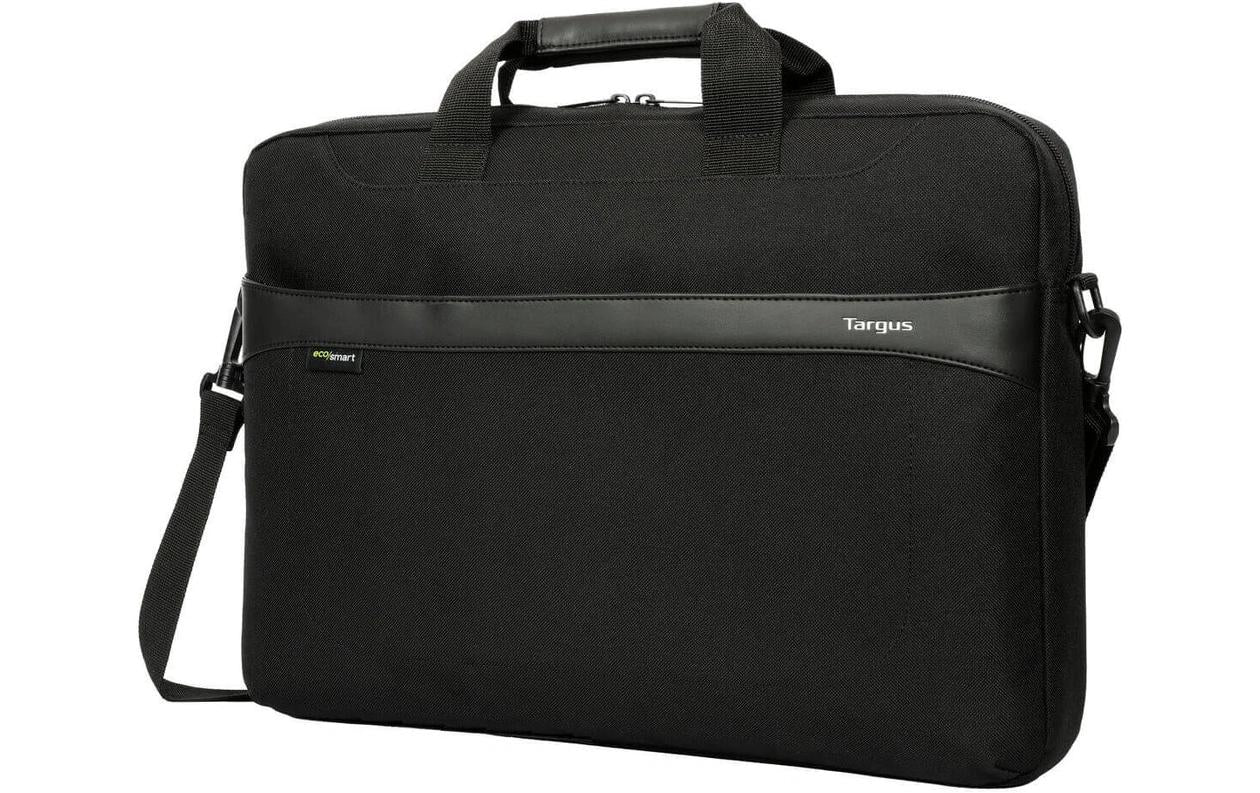 Targus GeoLite ECO Notebook-Tasche bis 16" – auf Trolley aufsteckbar, wasserfest – Schwarz