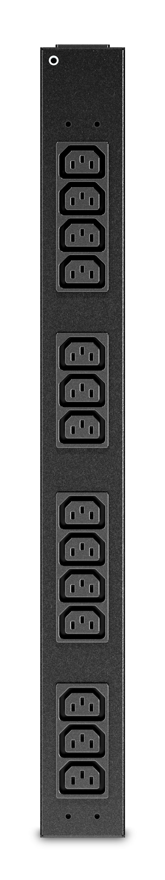 APC Rack PDU Basic halbe Bauhöhe 3,7 kVA/3680 W – 0U/2U – C13×14, Eingang IEC C20