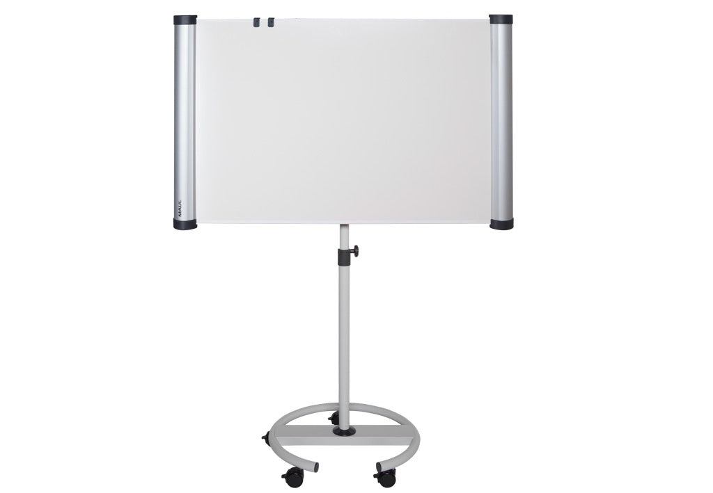 MAULsolid Flip2use Flipchart Mobil Rundfuss, magnetisch – 196 × 136 cm