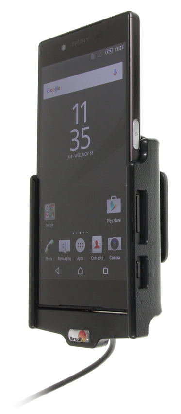 Brodit 513811 Lade-/Daten-Cradle – für Sony Xperia Z5 – Schwarz