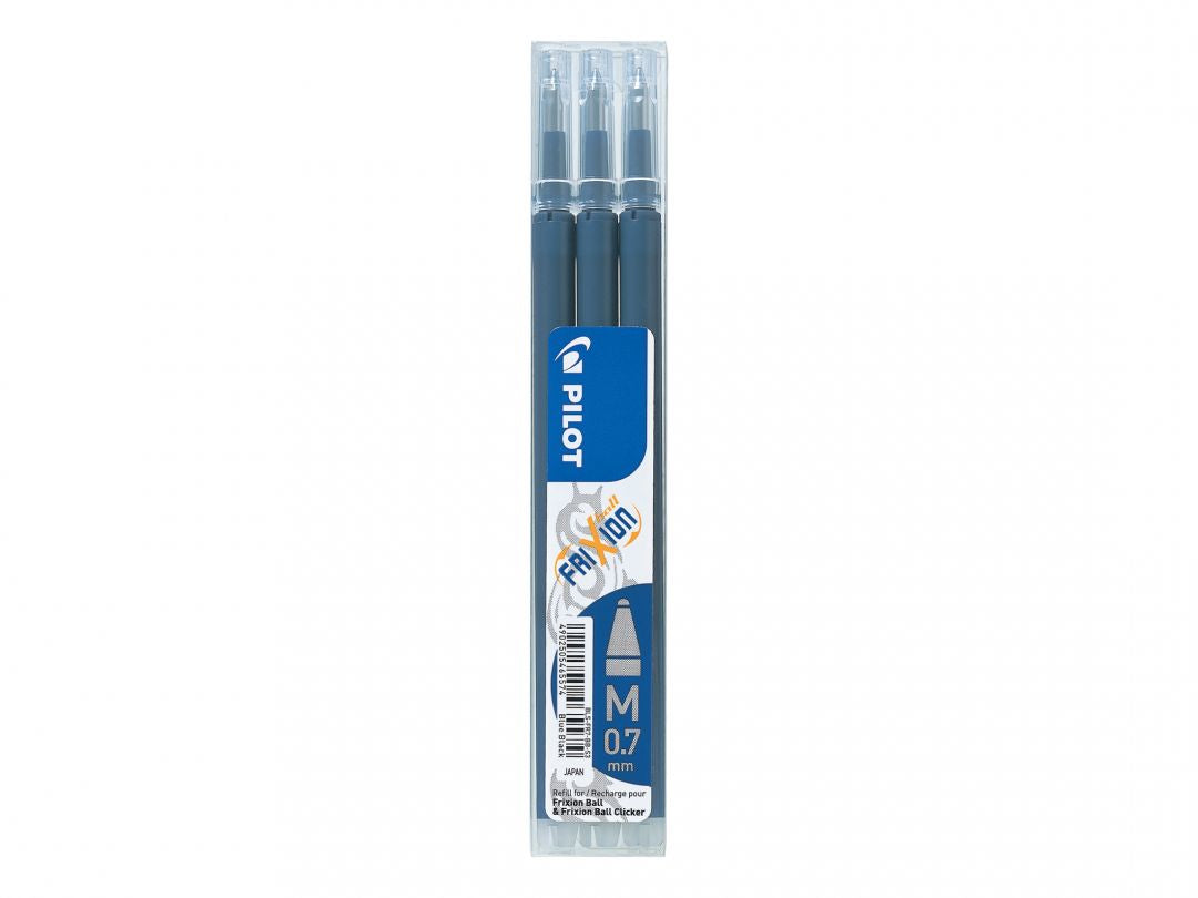 Pilot FriXion BLS-FR7-B Kugelschreiber-Mine – Blau, 0,7 mm (Mittel), radierbar