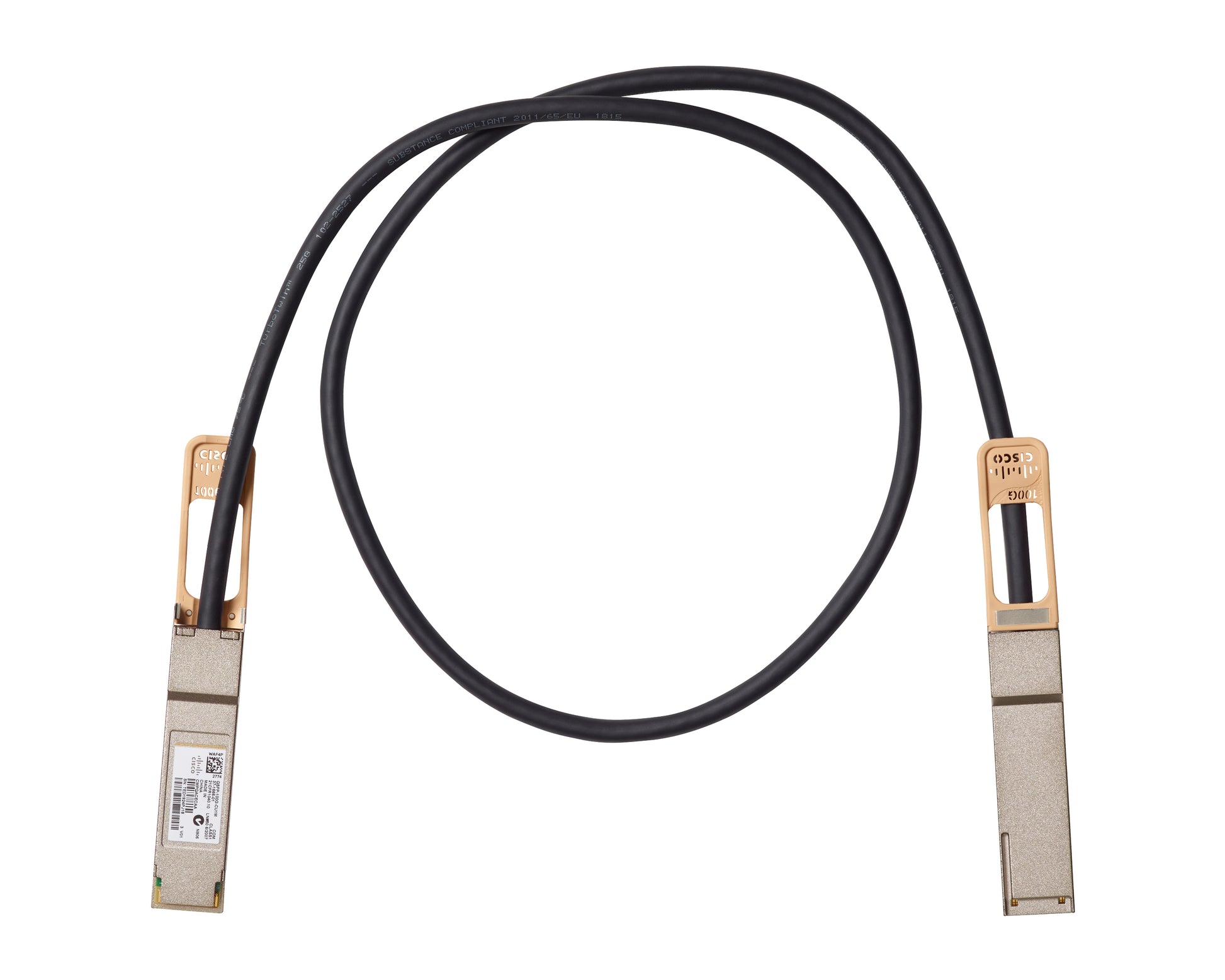 Cisco QSFP-QSFP DAC-Kabel – 100G, passiv, 3 m