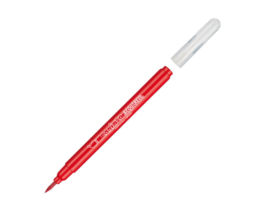 Carioca Aquarell Filzstift – Pinselspitze, 3 mm, wasservermalbar, 12 Farben