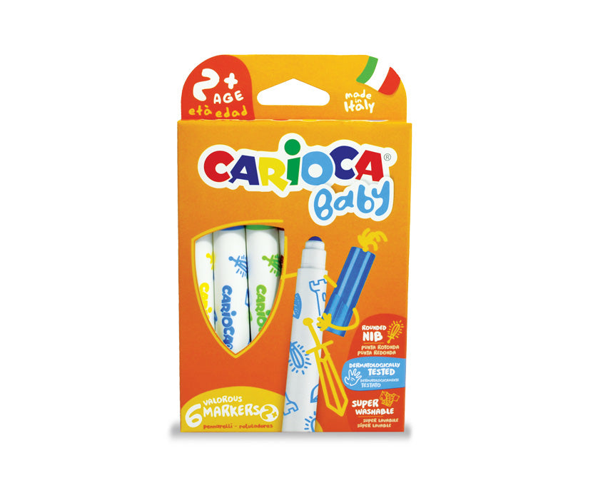 Carioca Filzstifte, 6 Farben