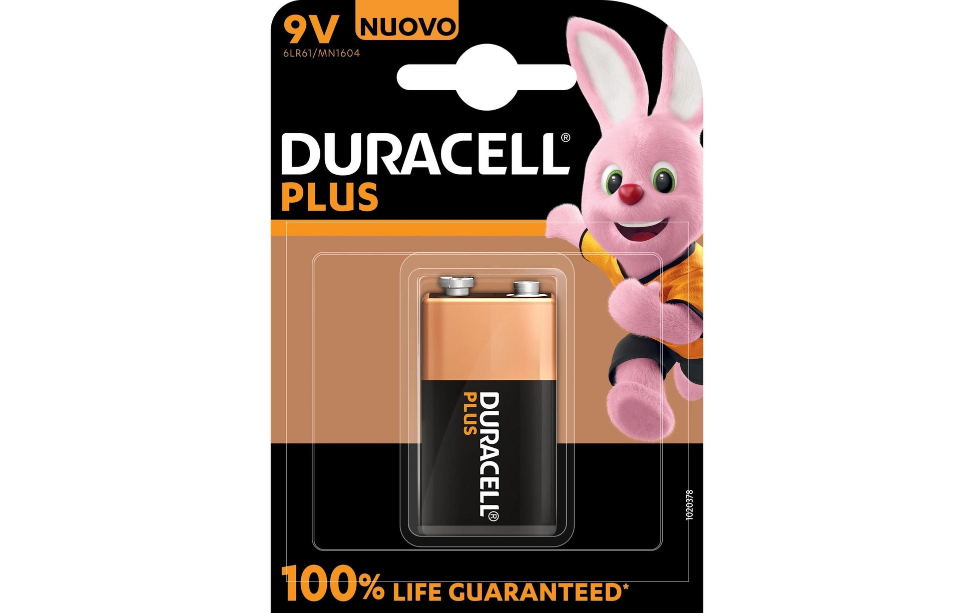 Duracell 9 V Alkaline Batterie – für Geräte