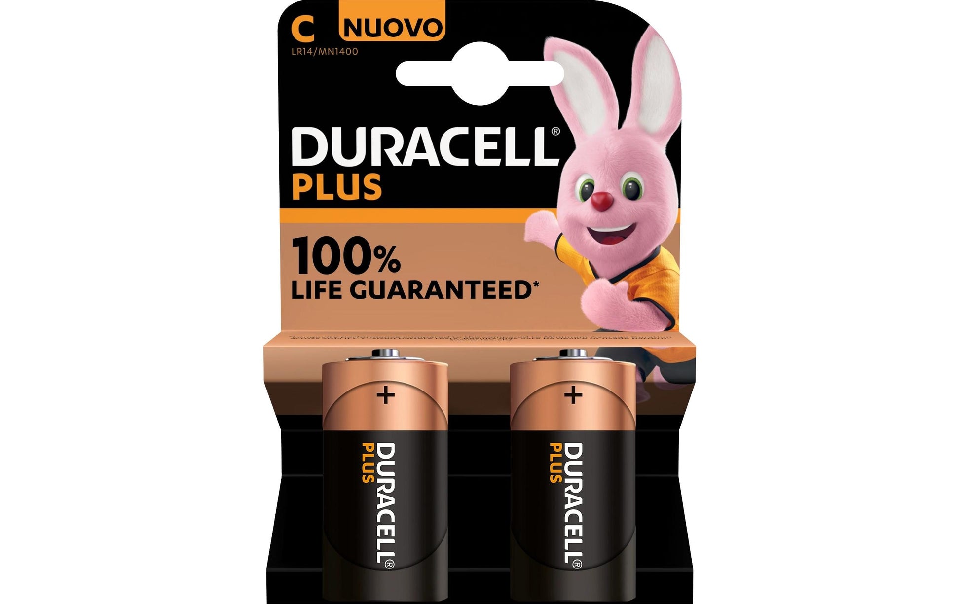 Duracell C Batterien, Alkaline, 1,5 V – 2 Stk.