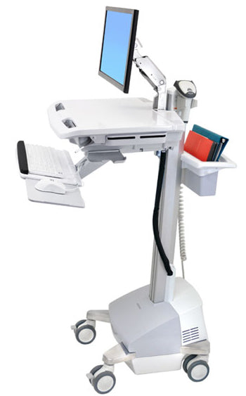 Ergotron StyleView SV42-6201-C – Computerwagen mit LCD-Arm, mit SLA-Akku, bis 22,0", VESA 75×75/100×100