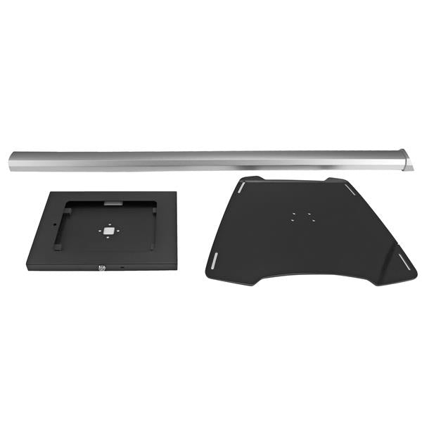 StarTech.com Tablet-Bodenständer – für Tablets bis 9,7", abschliessbar, 1,5 kg Traglast – Schwarz/Silber