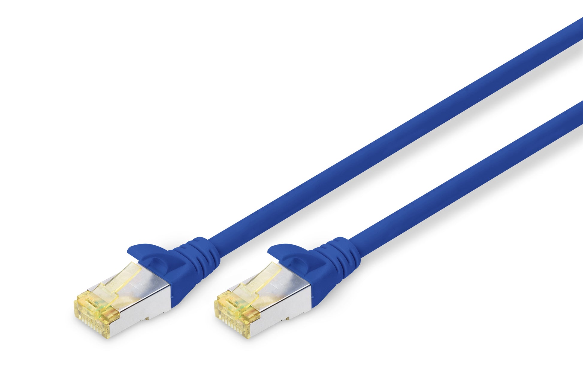 Digitus CAT 6A Patchkabel – 2 m, Blau, S-FTP, LSZH