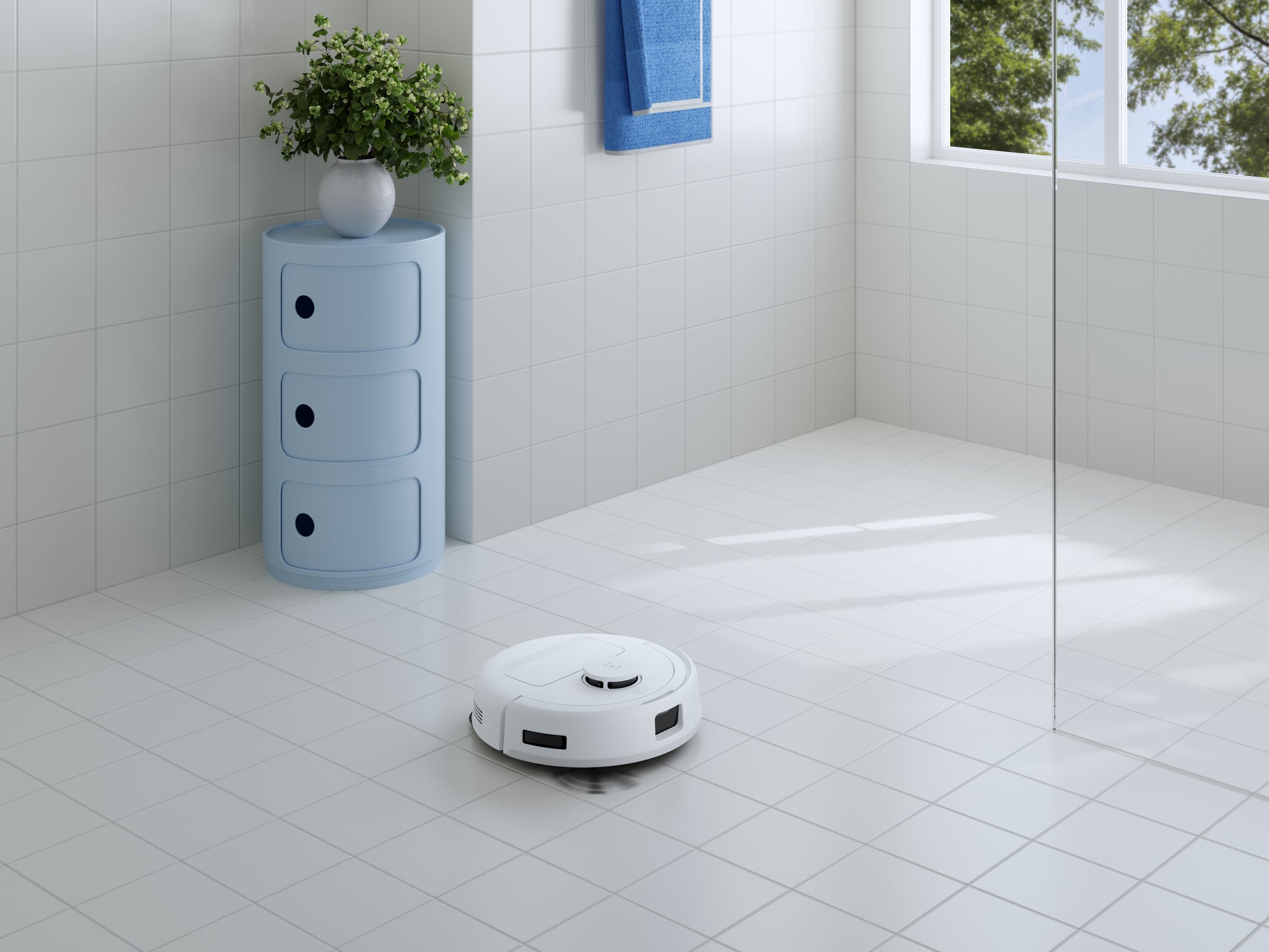 Ecovacs Roboterstaubsauger Deebot Mini – 70 W, 0,1 l, Akkubetrieb, 55 dB(A)