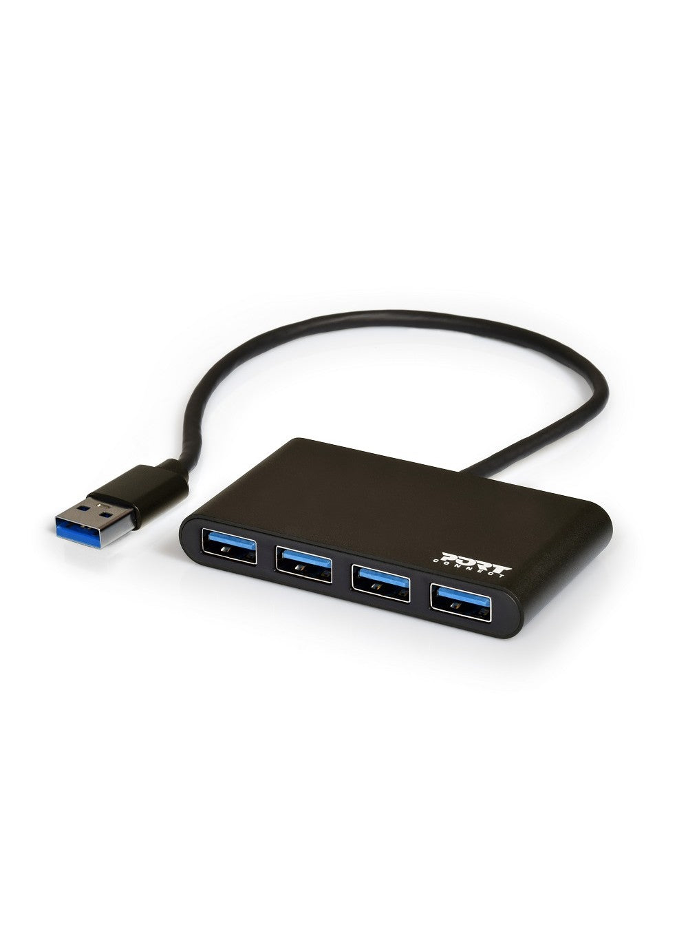 Port Designs 900121 USB-Hub – 4× USB-A, für Windows/Mac/Linux