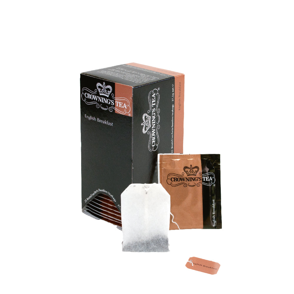 Crowning’s Tea Crowning's Tea – English Breakfast – Teebeutel, Schwarztee – 25 Beutel