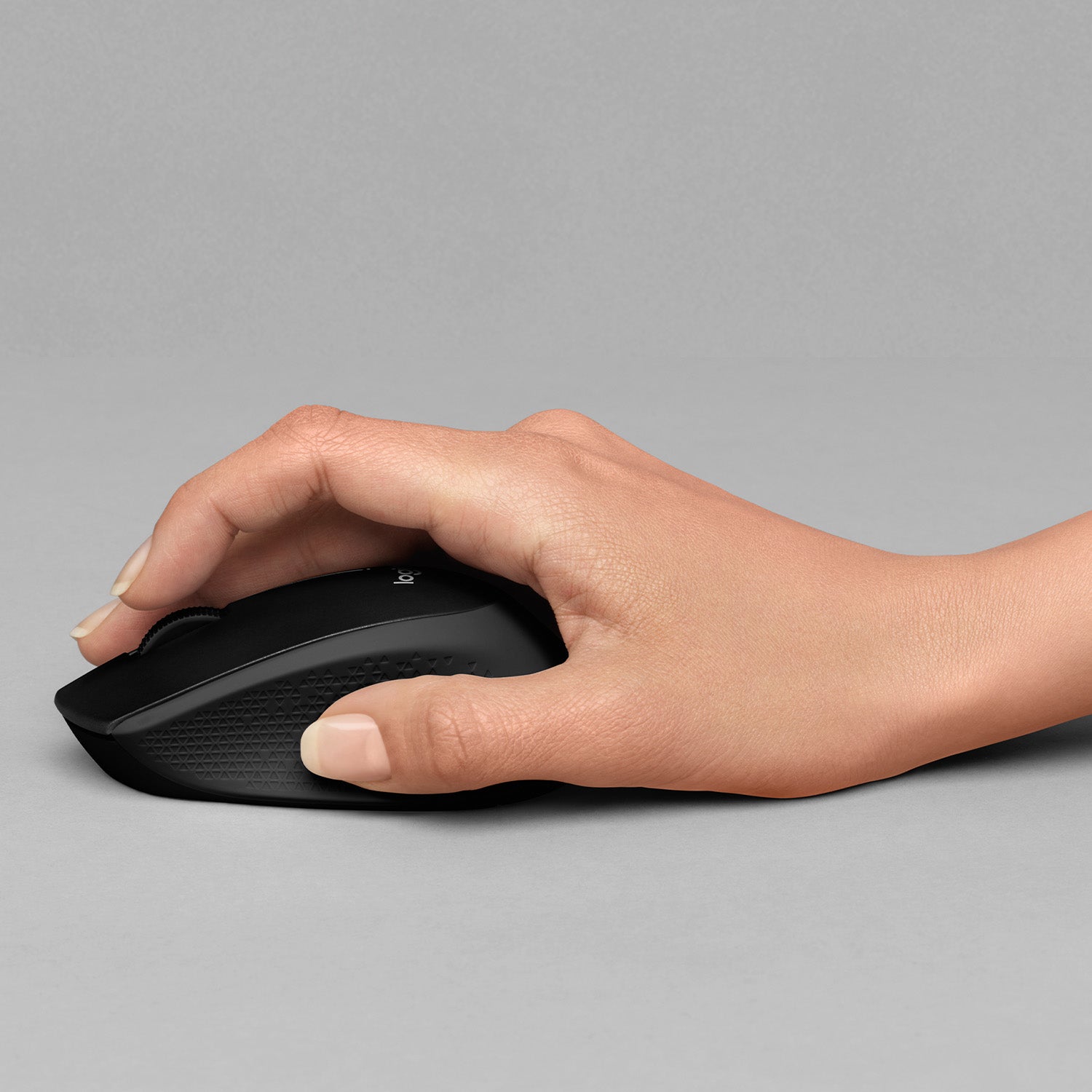 Logitech B330 Silent Plus Business-Maus – kabellos, 2,4 GHz, Silent-Tasten, schwarz