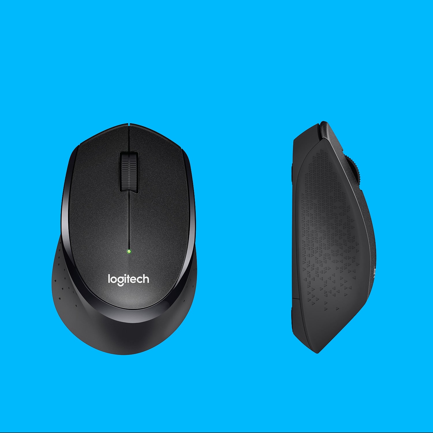 Logitech B330 Silent Plus Business-Maus – kabellos, 2,4 GHz, Silent-Tasten, schwarz