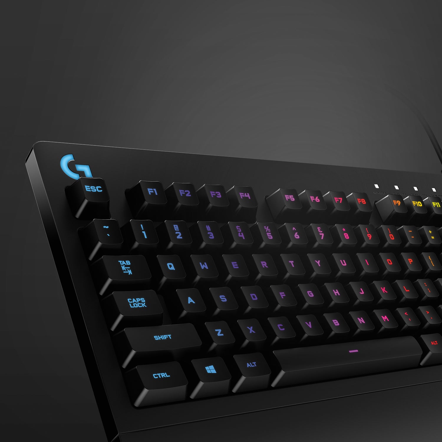 Logitech G G213 Prodigy – Gaming-Tastatur 100% – kabelgebunden, USB – RGB – QWERTZ (CH) – Schwarz