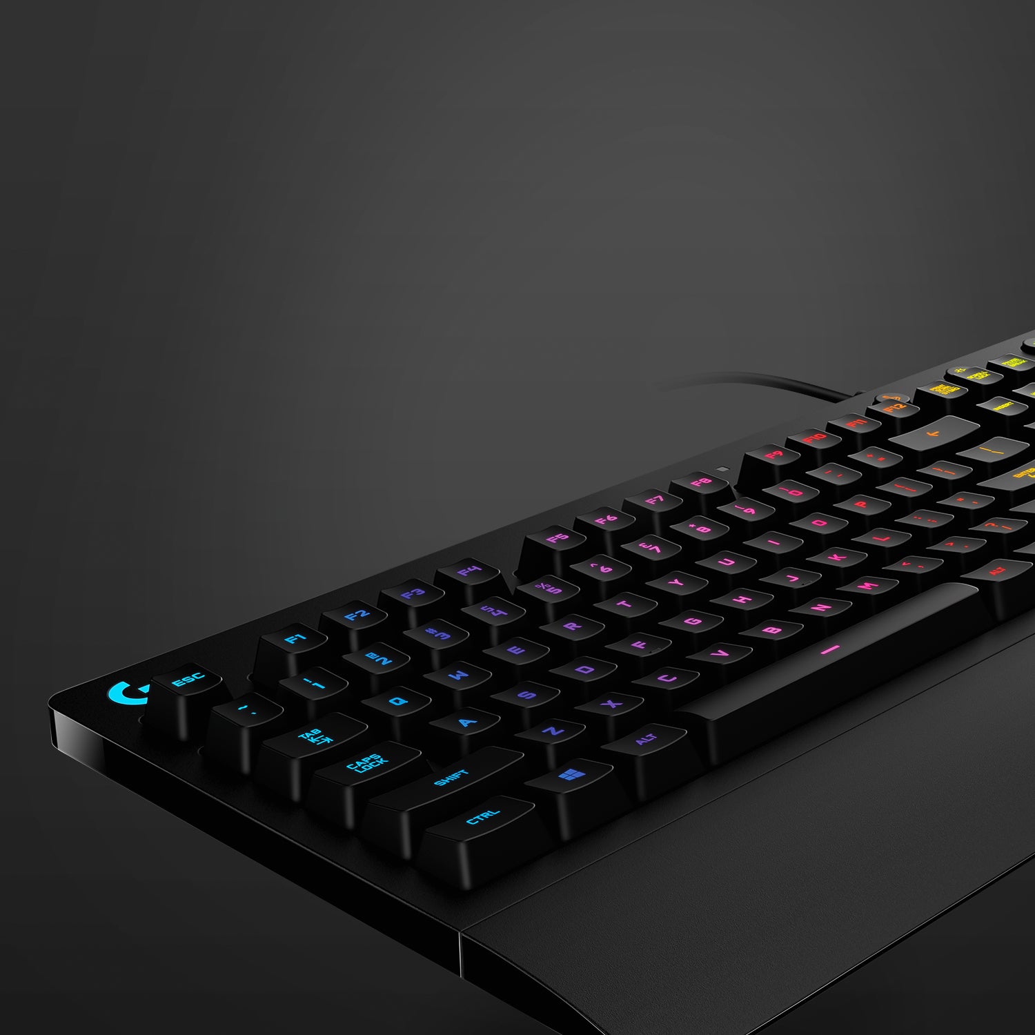 Logitech G G213 Prodigy – Gaming-Tastatur 100% – kabelgebunden, USB – RGB – QWERTZ (CH) – Schwarz