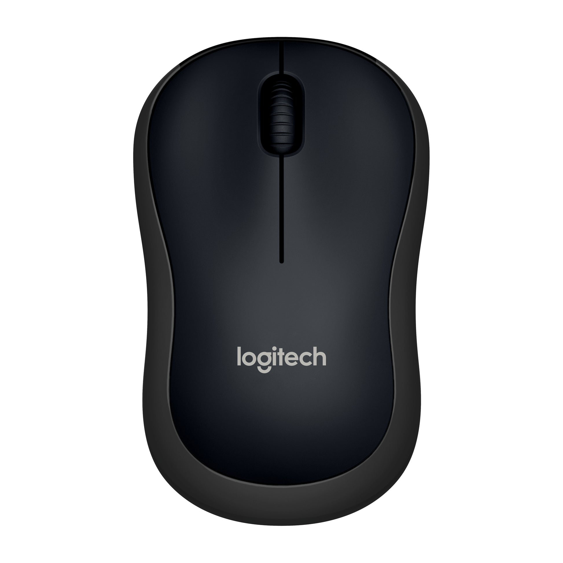 Logitech B220 Silent Maus – kabellos, 2,4 GHz, Silent-Tasten, schwarz