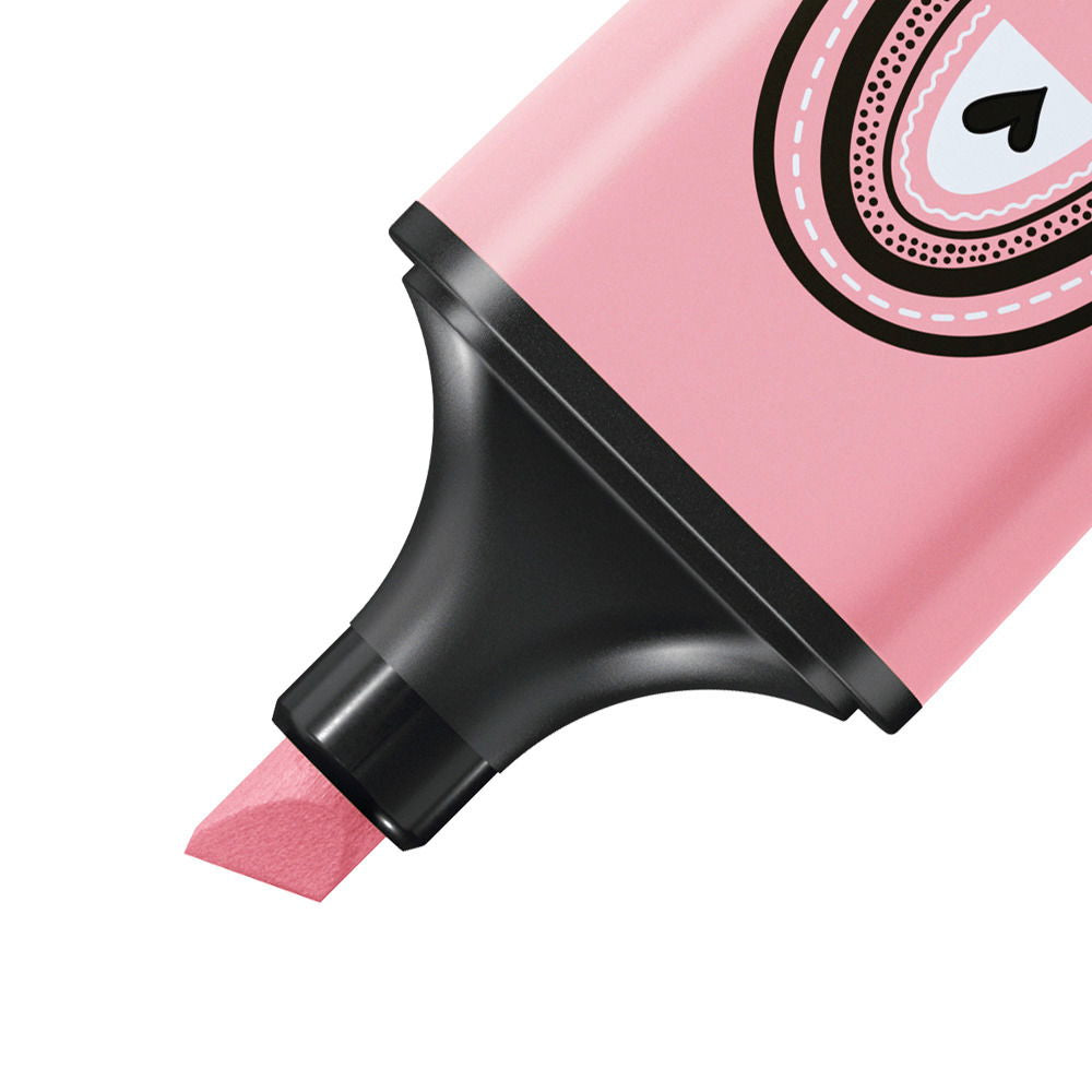 STABILO BOSS Mini Pastell Textmarker – Pink, Keilspitze 2–5 mm
