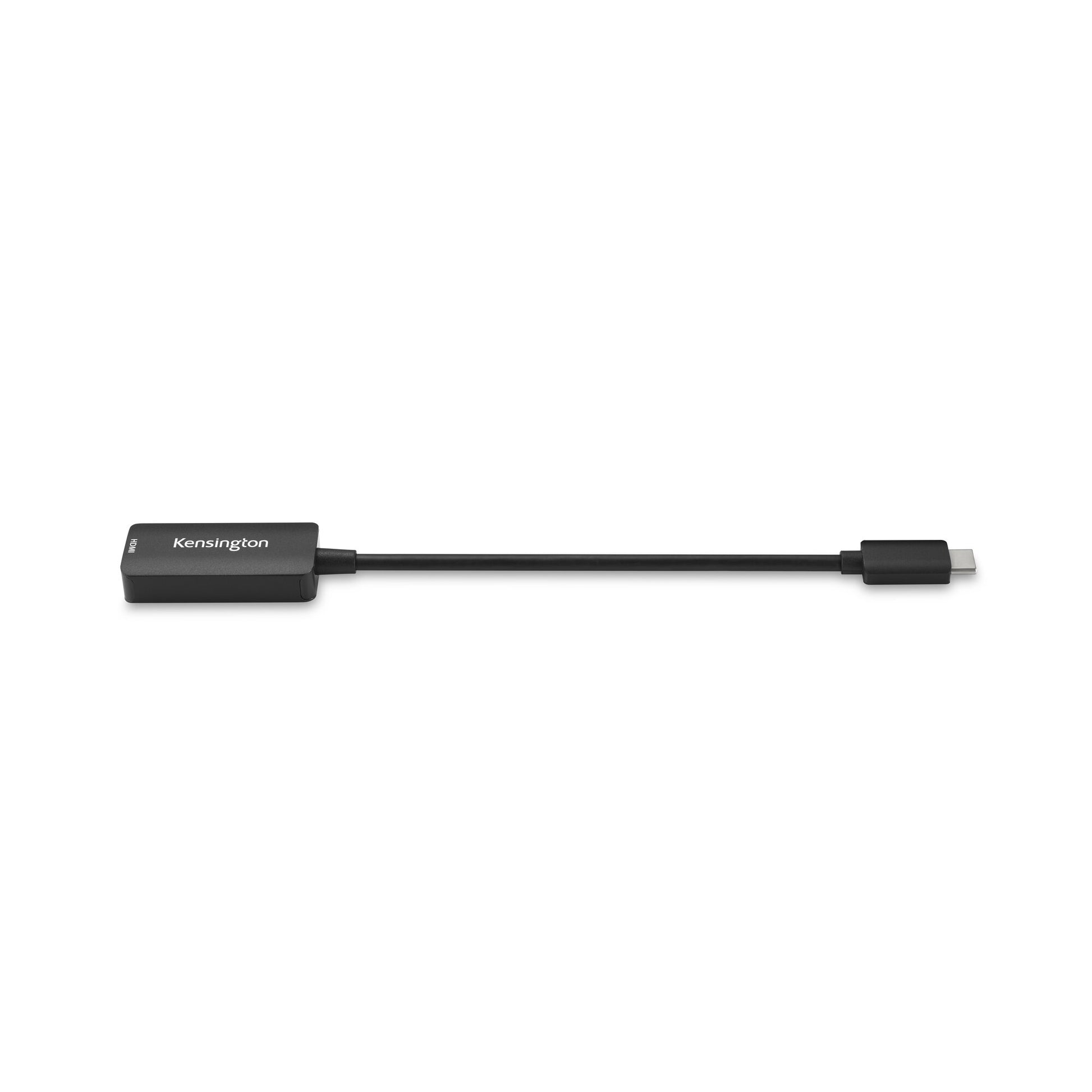 Kensington CV4200H Adapter USB-C zu HDMI – 8K (7680 × 4320) @ 60 Hz, HDMI 2.1, 12,1 cm, Schwarz
