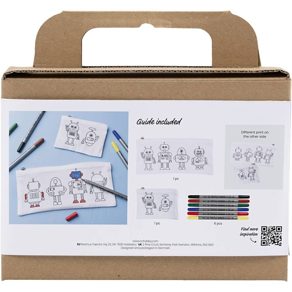 Creativ Company Bastelset – ab 4 Jahren – Stoff, mehrfarbig