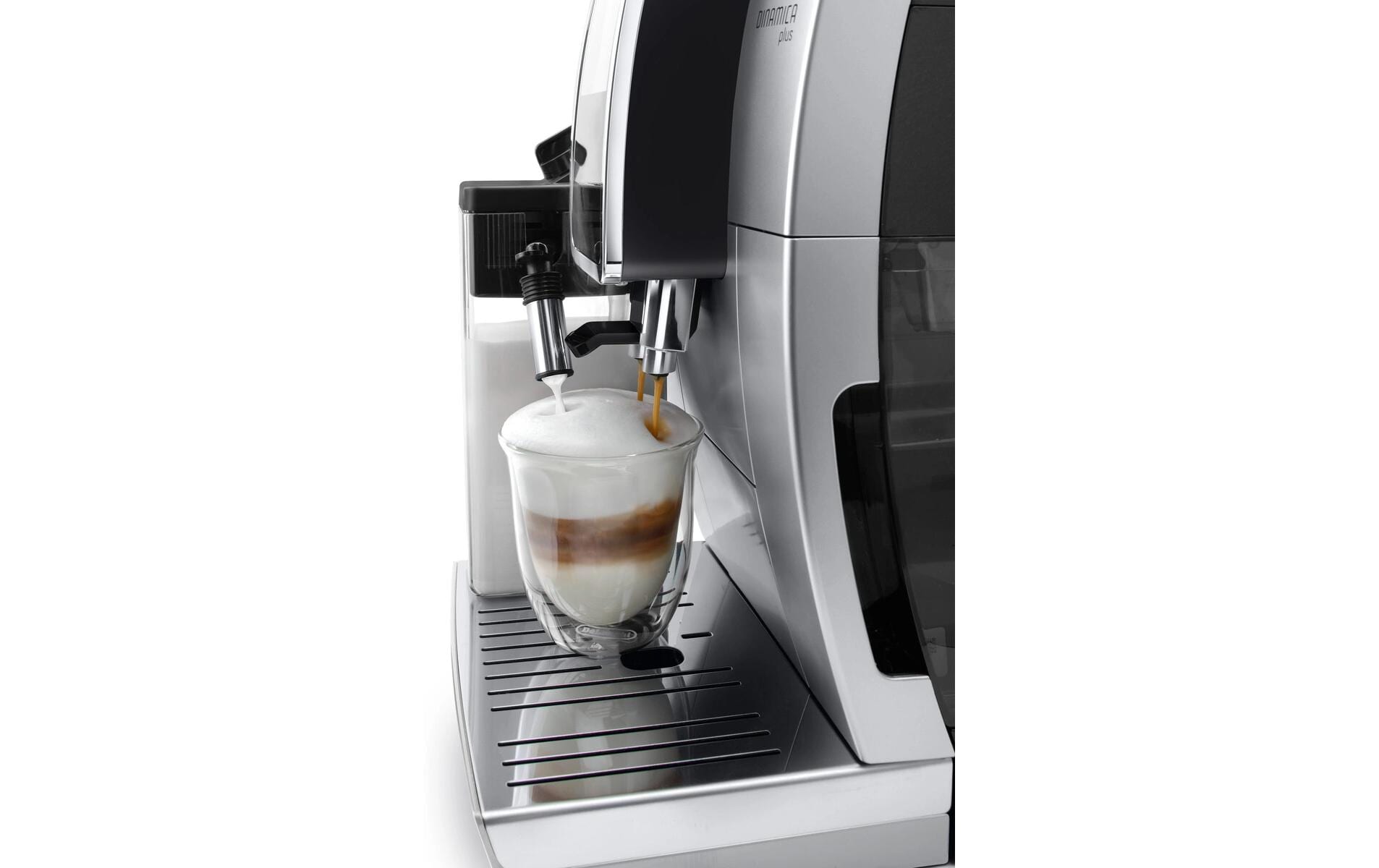De’Longhi Dinamica Plus ECAM380.85.SB Kaffeevollautomat – 15 bar, 1,8 l, 300 g, Taupe