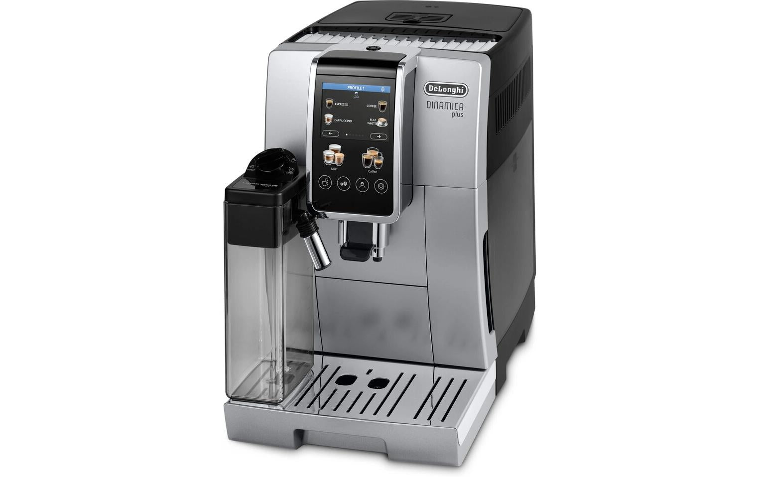 De’Longhi Dinamica Plus ECAM380.85.SB Kaffeevollautomat – 15 bar, 1,8 l, 300 g, Taupe
