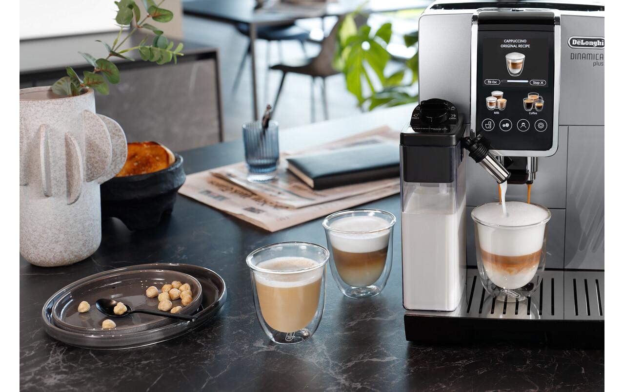 De’Longhi Dinamica Plus ECAM380.85.SB Kaffeevollautomat – 15 bar, 1,8 l, 300 g, Taupe
