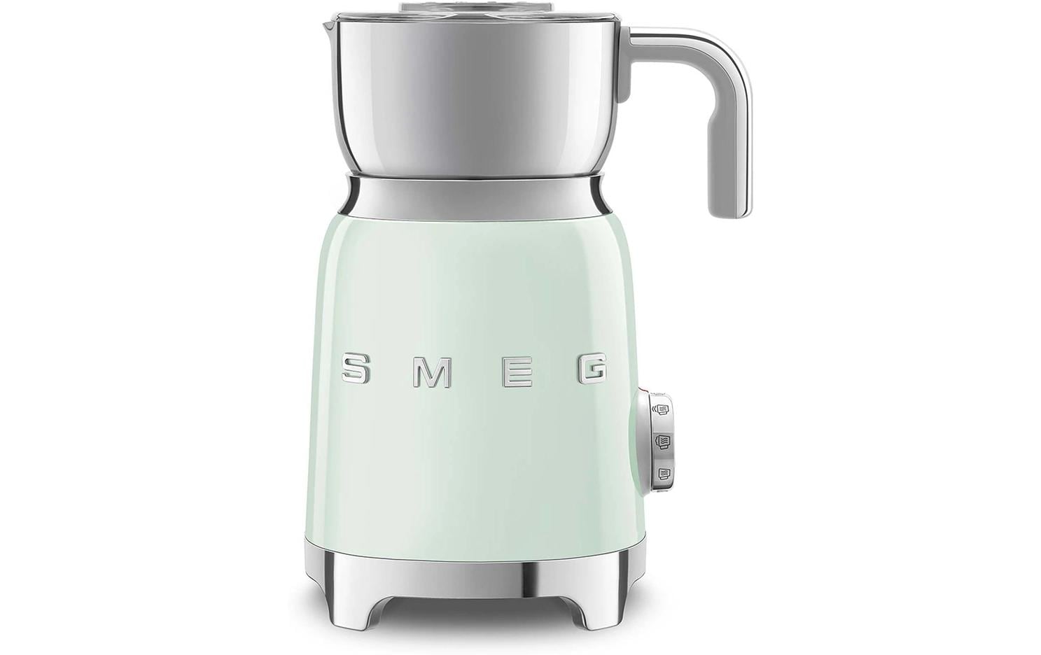 Smeg MFF11PGEU Milchschäumer – 600 ml, 500 W, Hellgrün