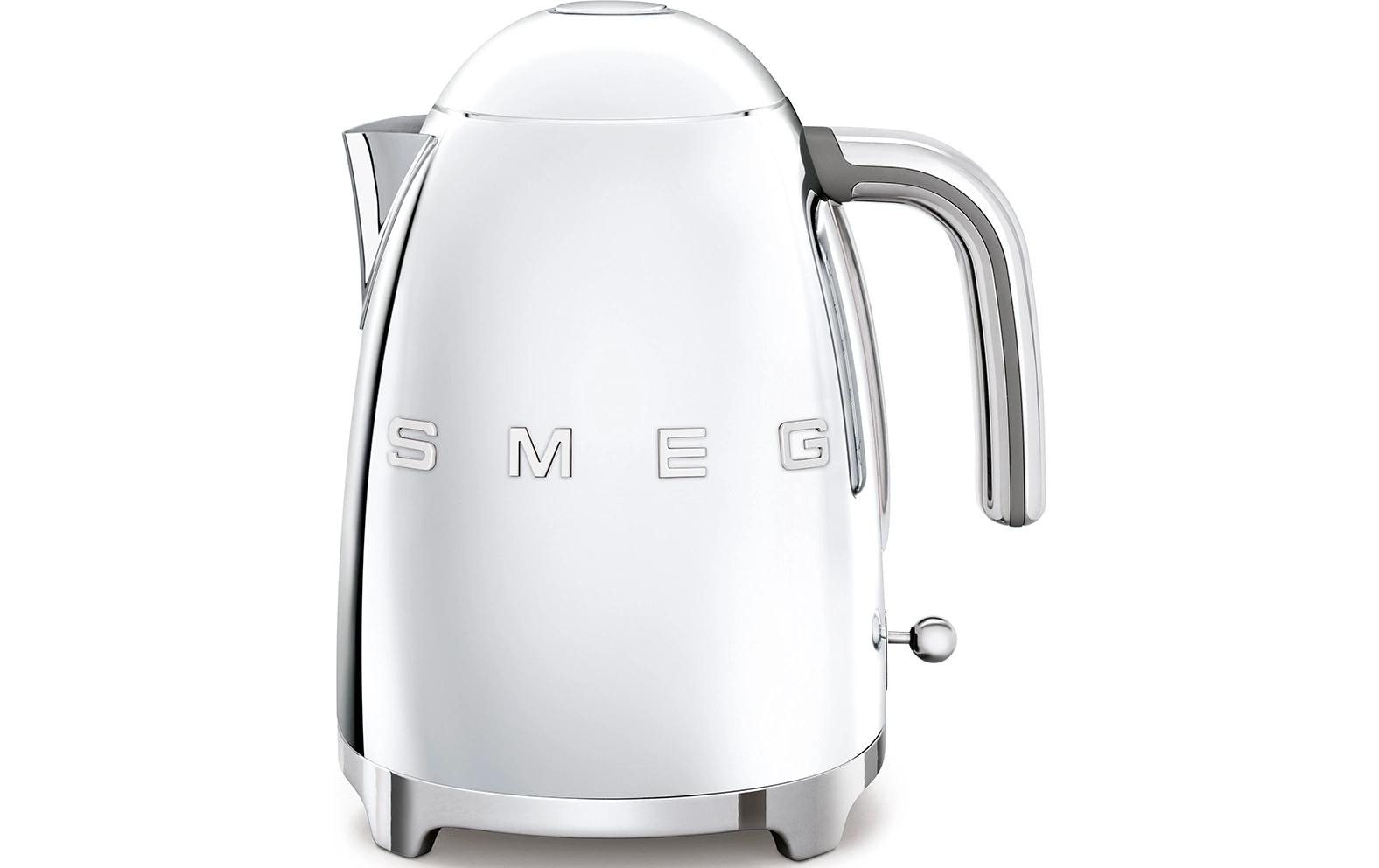 SMEG 50's KLF03SSEU – Wasserkocher 1,7 l, 2400 W, Edelstahl, Silber