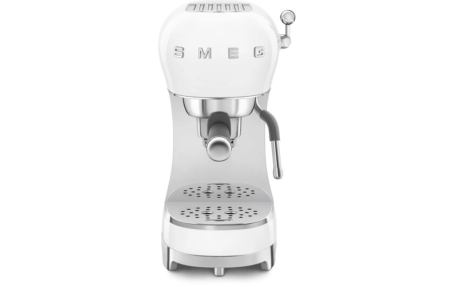 Smeg 50's ECF02WHEU Siebträgermaschine – 15 bar, 1,1 l, Weiss