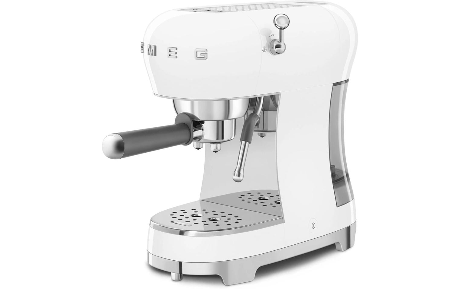 Smeg 50's ECF02WHEU Siebträgermaschine – 15 bar, 1,1 l, Weiss
