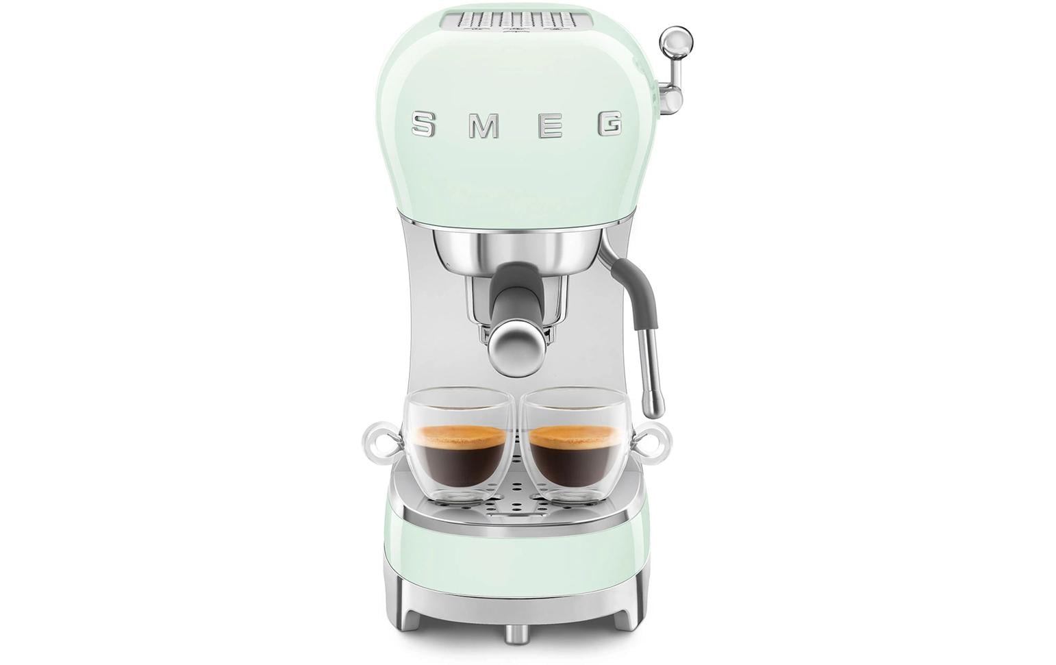 Smeg 50's ECF02PGEU Siebträgermaschine – 15 bar, 1,1 l, Grün
