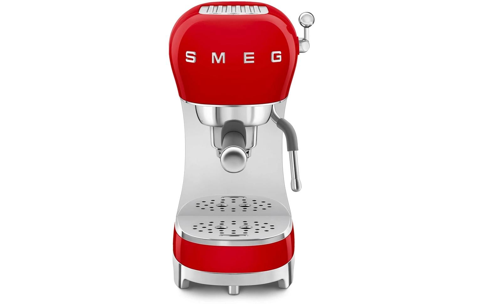 Smeg 50's ECF02RDEU Siebträgermaschine – 15 bar, 1,1 l, Rot