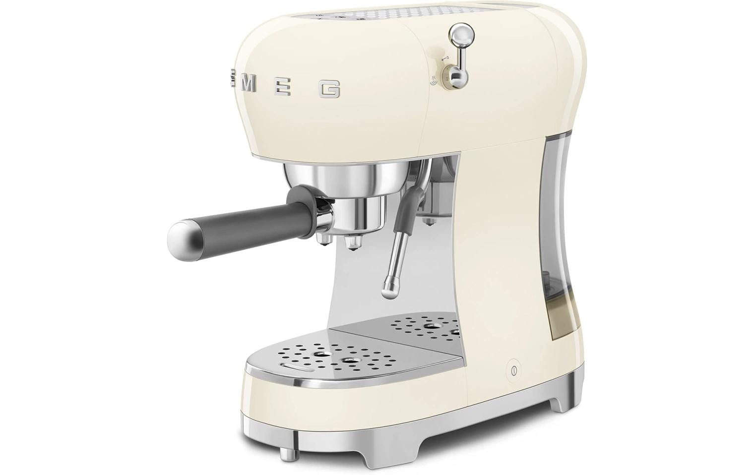 Smeg 50's ECF02CREU Siebträgermaschine – 15 bar, 1,1 l, Crème
