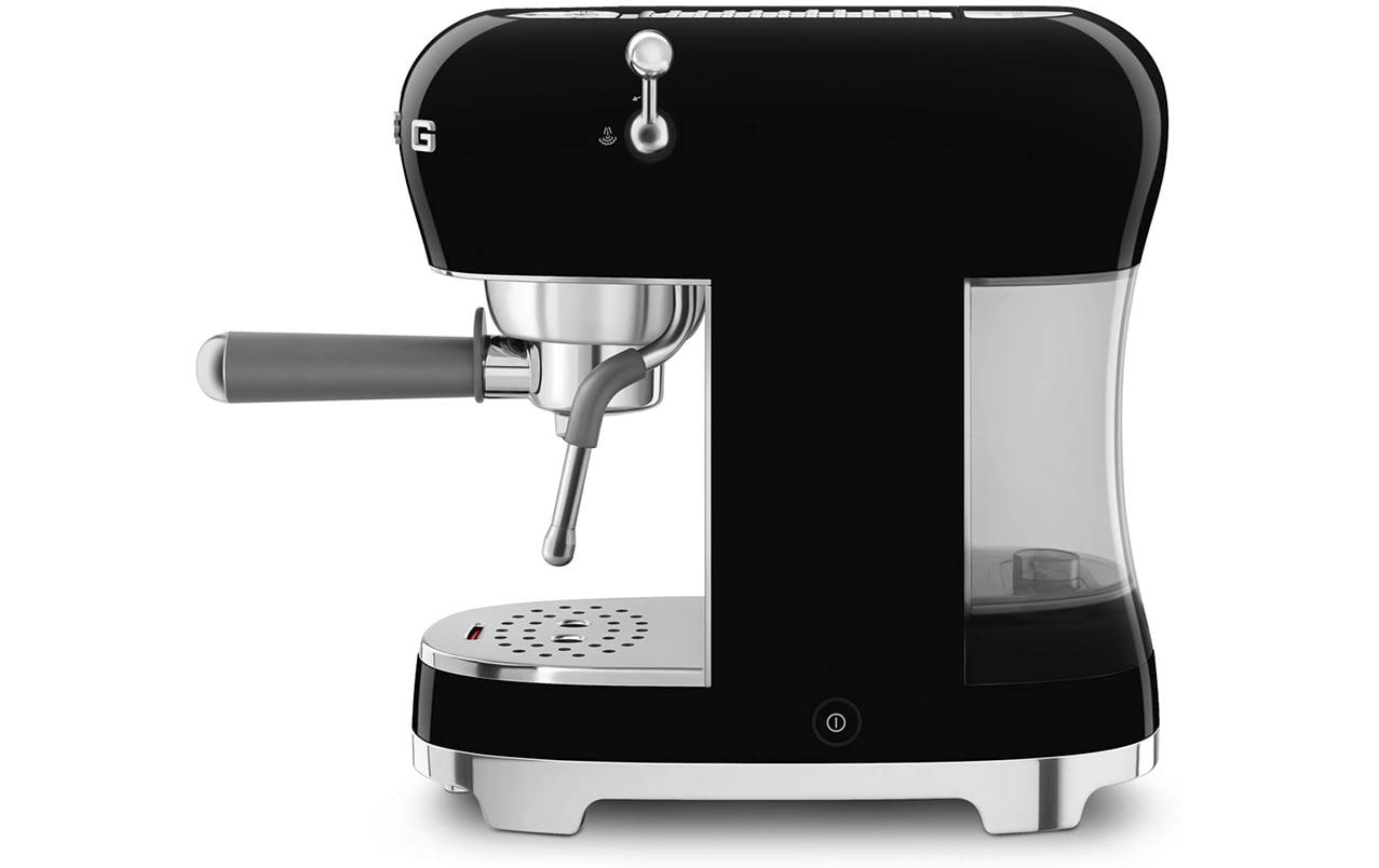 Smeg 50's ECF02BLEU Siebträgermaschine – 15 bar, 1,1 l, Schwarz