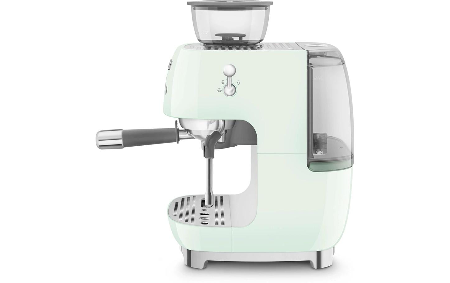 Smeg 50's EGF03PGEU Siebträgermaschine – 15 bar, 2,4 l, 250 g, Kegelmahlwerk, Grün