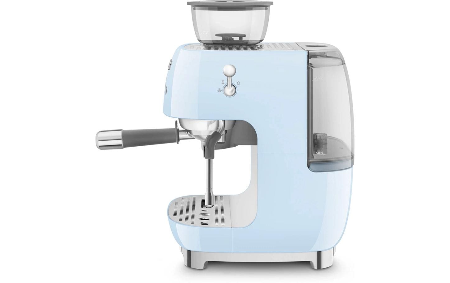 Smeg 50's EGF03PBEU Siebträgermaschine – 15 bar, 2,4 l, 250 g, Kegelmahlwerk, Blau
