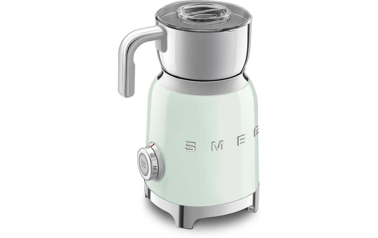 Smeg MFF11PGEU Milchschäumer – 600 ml, 500 W, Hellgrün